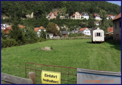 Bodenplatte Haus (vorher)